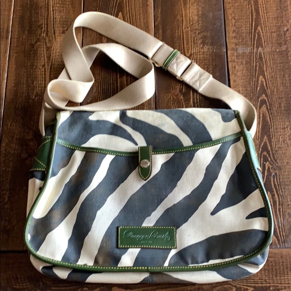 Dooney & Bourke zebra messenger bag - Picture 2 of 7